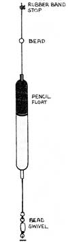image of pencil float